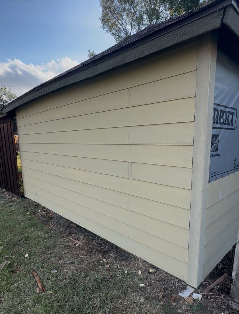 Project Pool House Upgrade with Hardboard Siding image