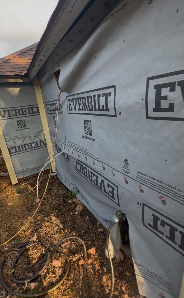Pool House Upgrade with Hardboard Siding